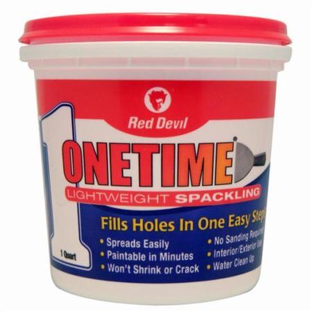 RED DEVIL 1 Qt Onetime Lightweight Spackling 544